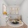 a room with toys and a chair