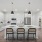 Open layout kitchen with island and pendent lights