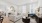 living room with large windows, a couch, chair, and coffee table